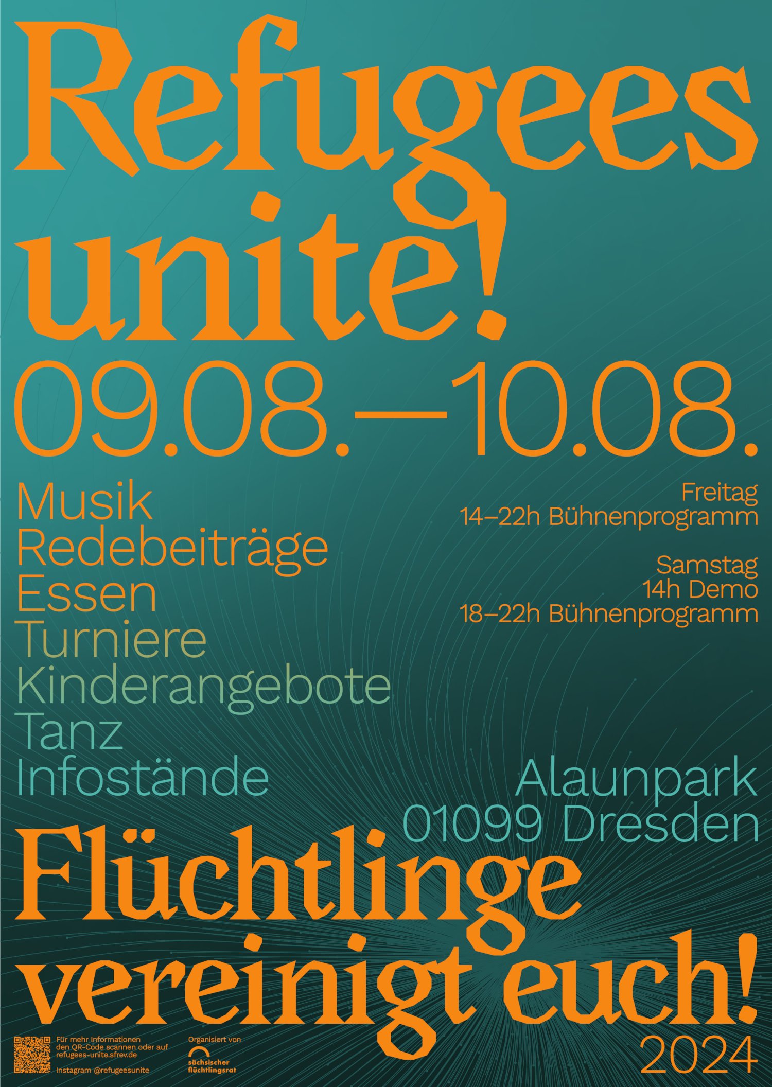 Fest & Demonstration: Refugees unite!